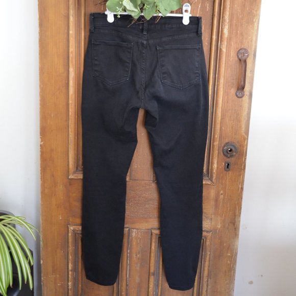 NYDJ Jeans Ami Skinny Leggings Jeans Lift Tuck Technology Black Womens Size 4 - Picture 6 of 16